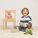 Cacasuan Boy with Down Syndrome 12.625" Baby Doll image number 4