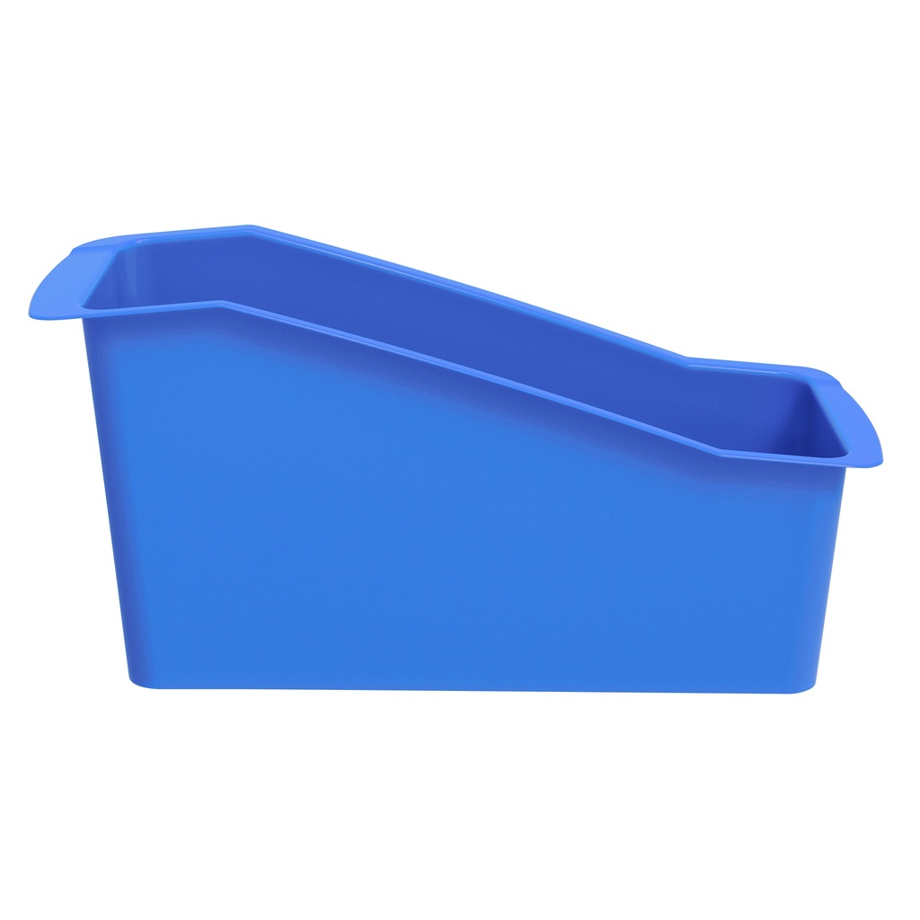 Blue Large Book Bin Pack of 6 image number 4