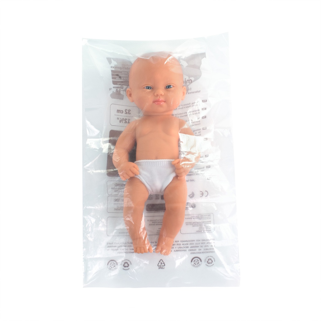 Cacasuan Boy with Down Syndrome 12.625" Baby Doll image number 5