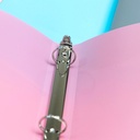 1" Pastel Poly 3 Ring Binder with Pocket image number 5