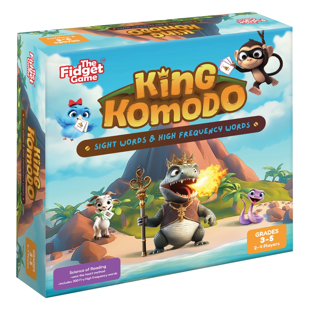 King Komodo Educational Game