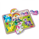 Unicorn Chunky Puzzle image number 2