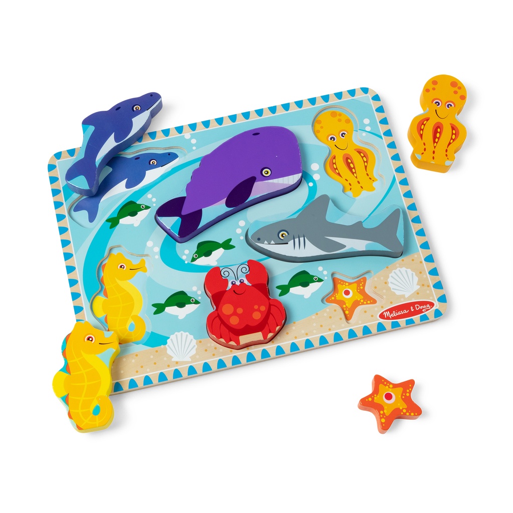 Sea Life Chunky Puzzle image number 2