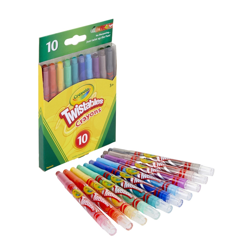 10ct Mini Twistables Crayons