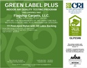 Simply Boho Greenery On Black 5' X 7'6" Rectangle Carpet