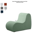Boucle Uptown Modern Armless Accent Chair