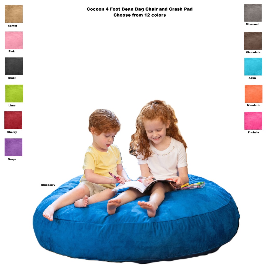 Cocoon 4 Foot Bean Bag Chair and Crash Pad