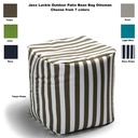 Jaxx Luckie Outdoor Patio Bean Bag Ottoman