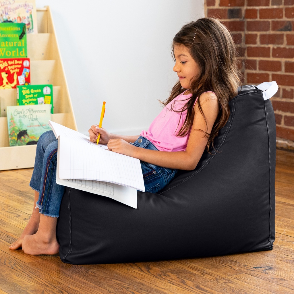 Pezzi Jr Kids Classroom Premium Vinyl Bean Bag Chair_image77