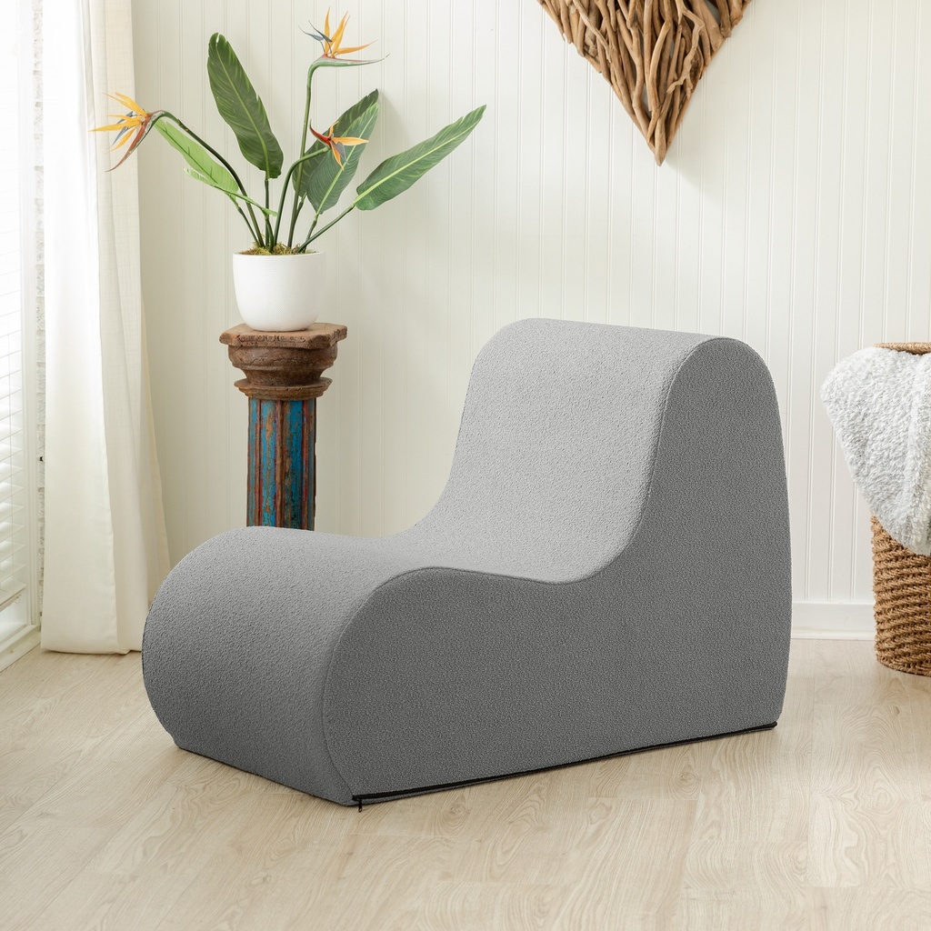 Boucle Uptown Modern Armless Accent Chair_image211