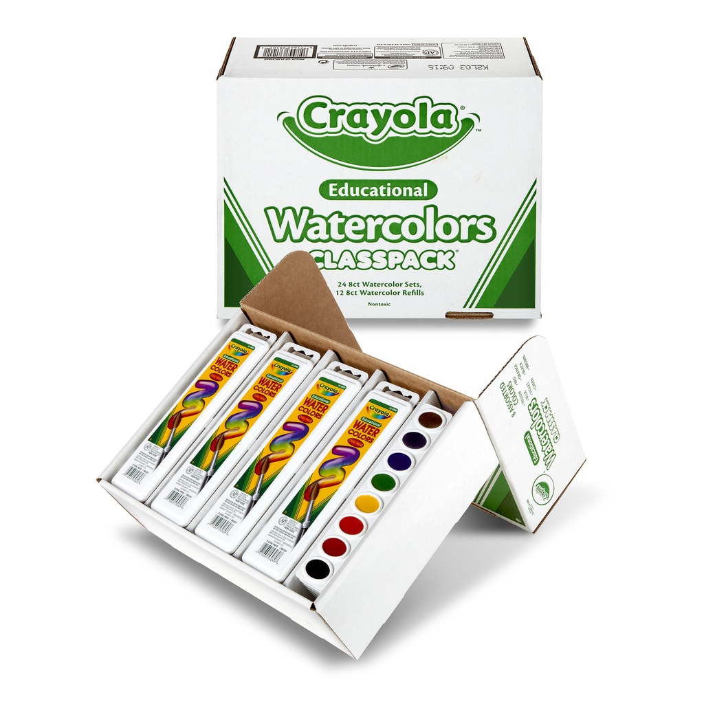 36ct Crayola Watercolor Classpack