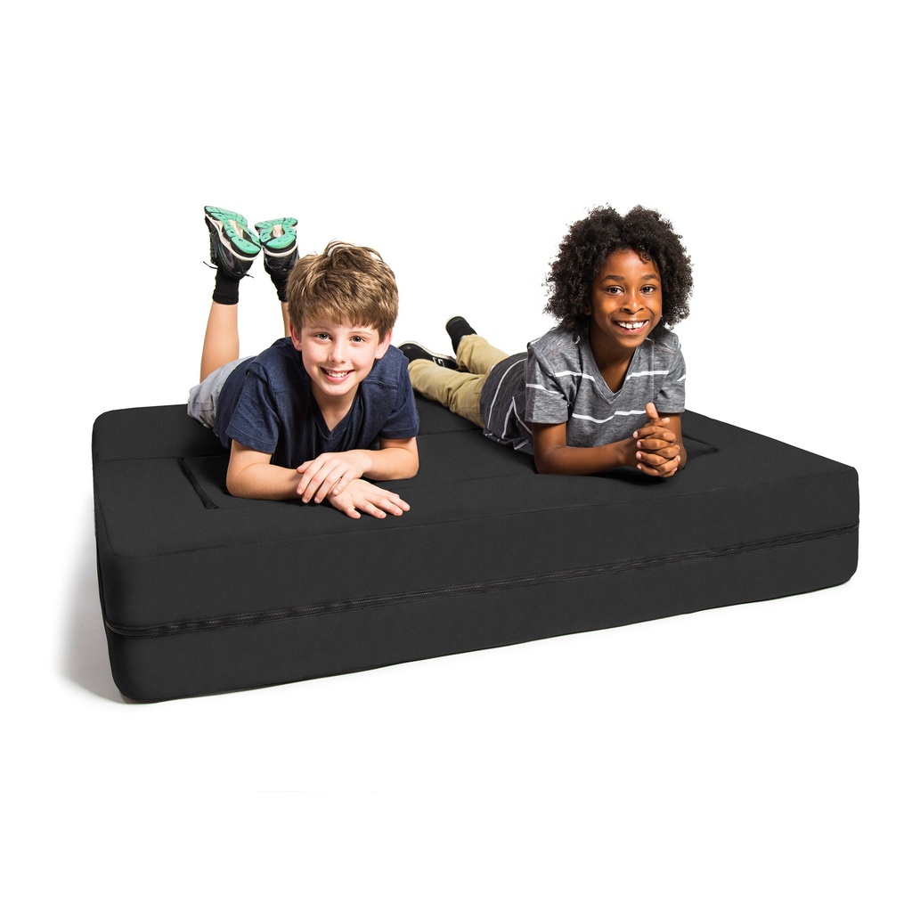 Zipline Kids Sofa & Large Ottoman 3 in 1 Fold Out Sofa_image598