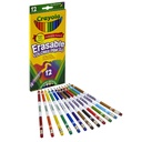 12ct Crayola Erasable Colored Pencils