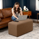Monroe Large Rectangular Foam Ottoman/Coffee Table_image744