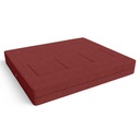 Zipline Convertible Textured Microvelvet  Sleeper Sofa & Three Ottoman_image855