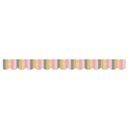 We Belong Stripes Scalloped Borders, 39 Feet