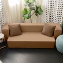 Zenzi Soft Touch Stain-Free Woven Loveseat Twin Convertible Couch/Sleeper_image1195