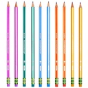 10ct Pre Sharpened Ticonderoga Striped Pencils