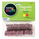 Magnetic Two-Color Counters, Set of 200