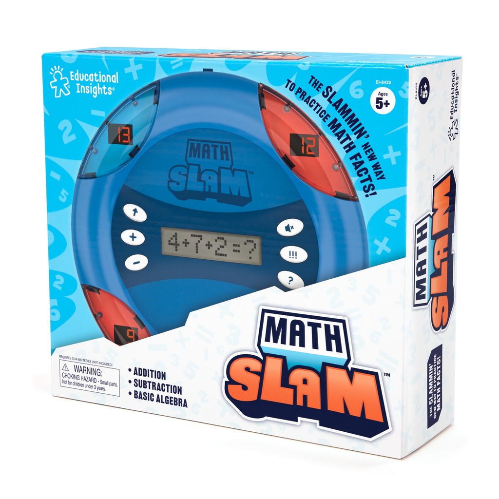 Math Slam™ Handheld Electronic Math Game