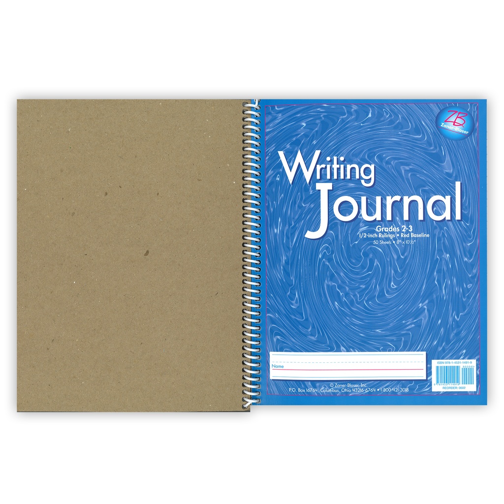 My Writing Journal, Grade 2-3, Blue, Pack of 6