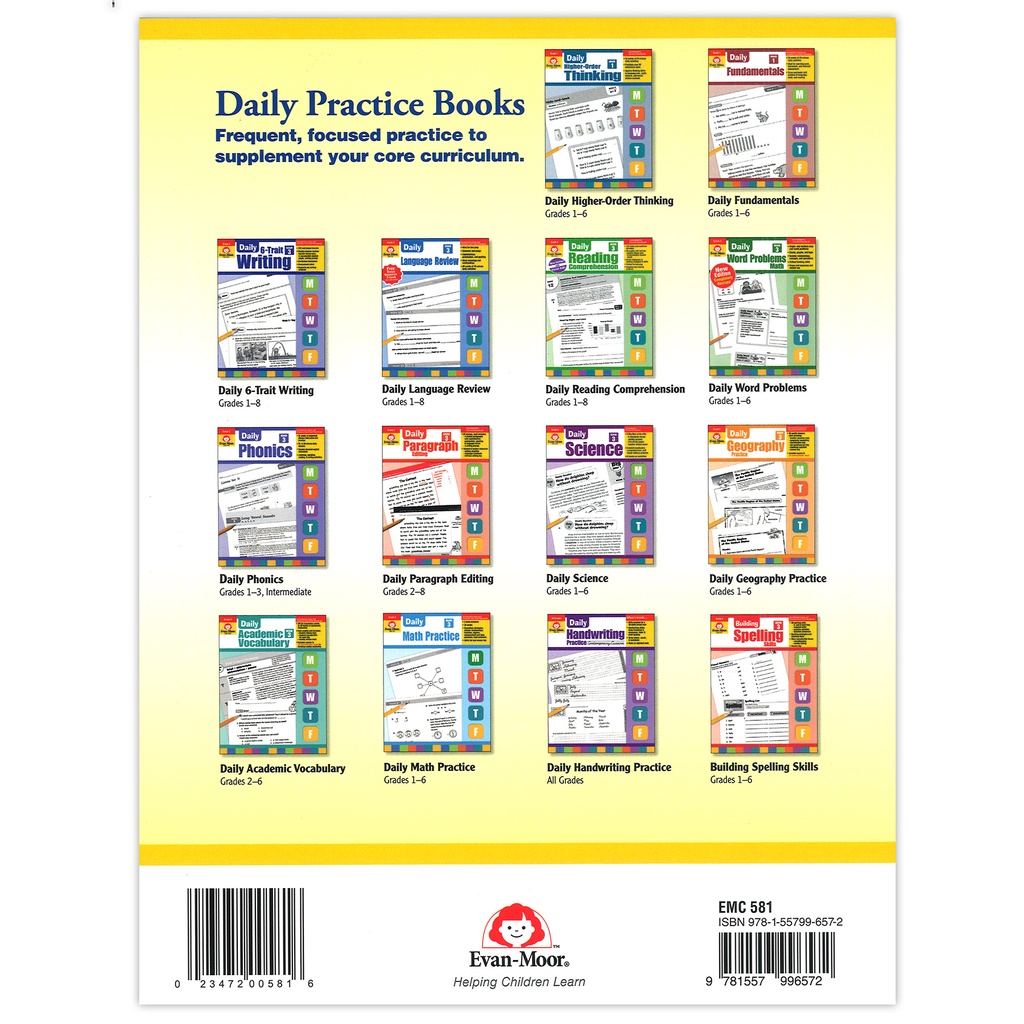 Daily Language Review Grade 3           Each