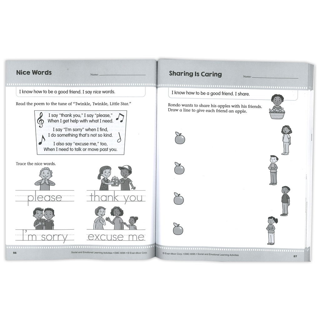 Social and Emotional Learning Activities Grade Pre-K