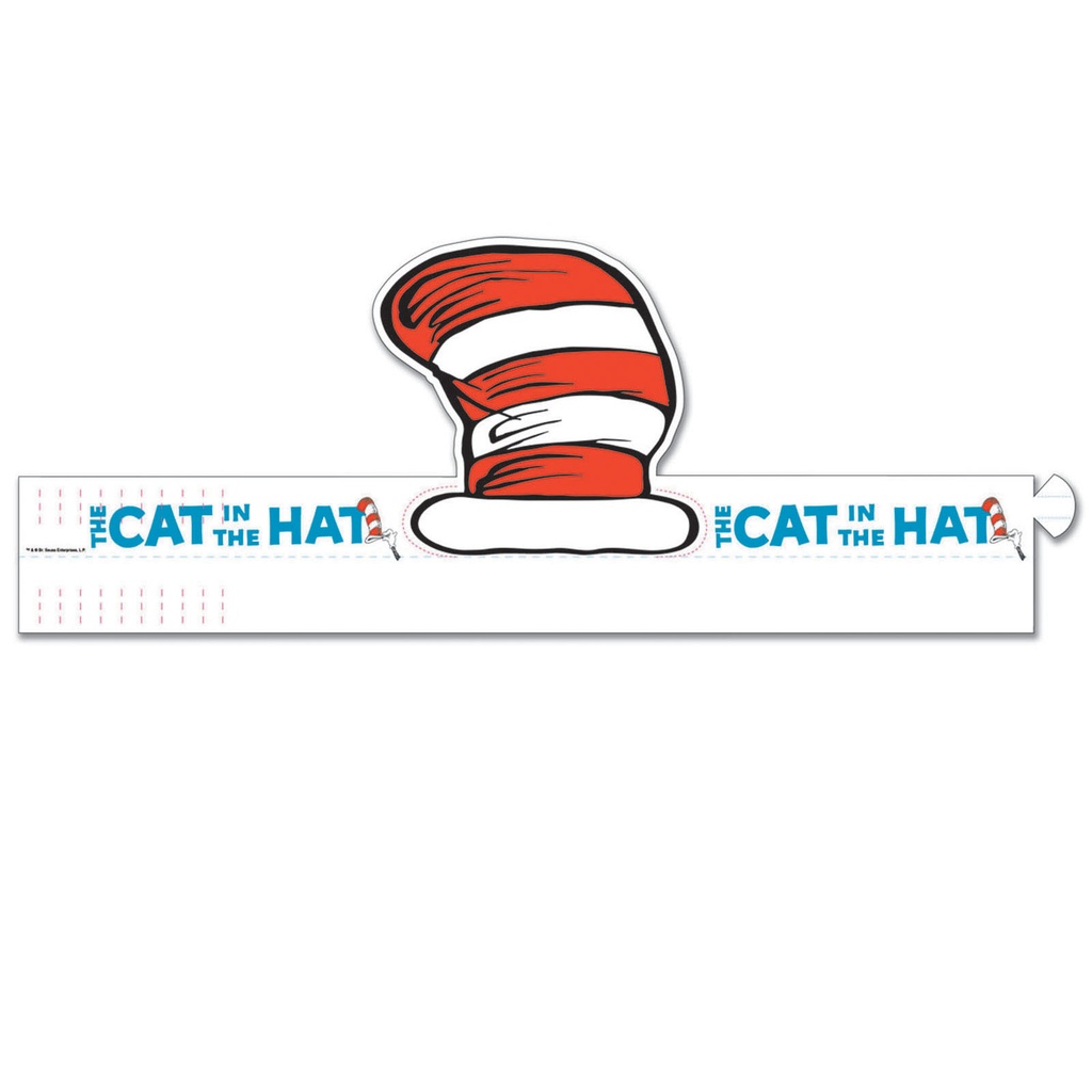 Dr. Seuss™ Cat's Hat Wearable Cut Out Hats, 32 Per Pack
