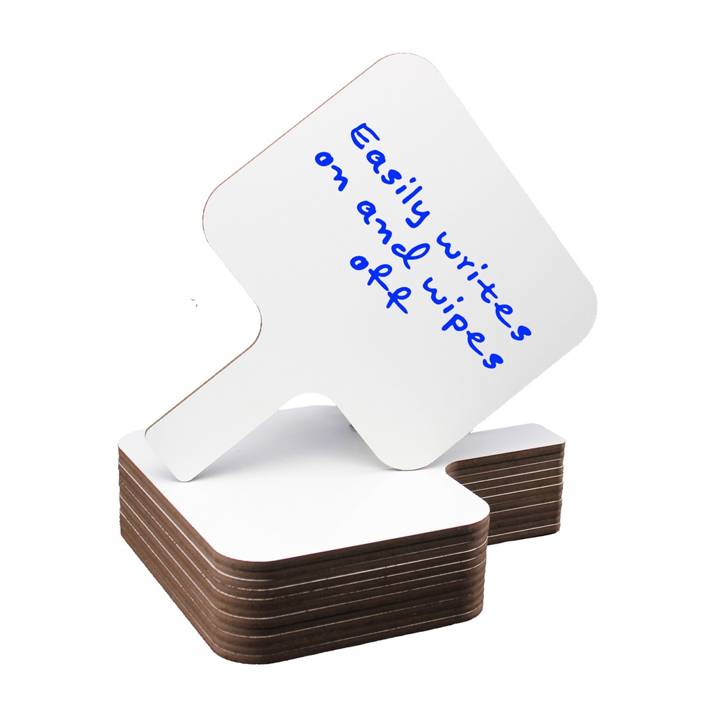 12ct Rectangular Dry Erase Paddle (12032)