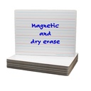 12ct Magnetic 2 Sided Dry Erase Boards