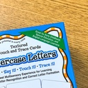 Lowercase Textured Touch and Trace Cards