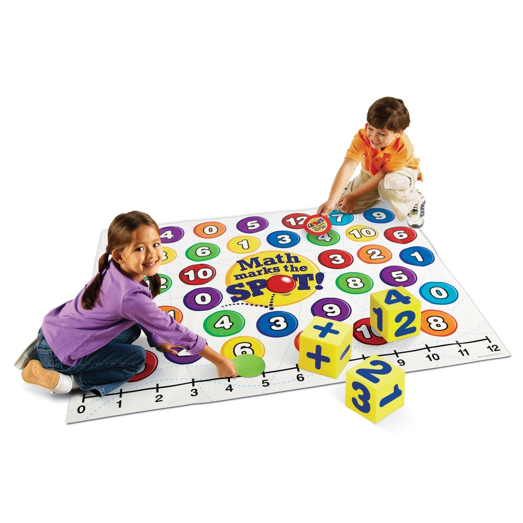 Math Marks the Spot Math Floor Game