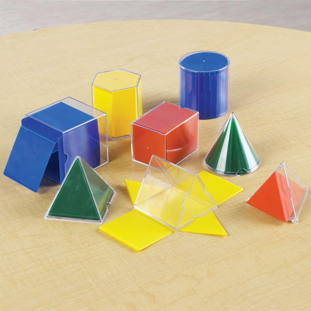 8ct Exceptional Folding Geometric Shapes Set