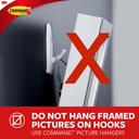 Command™ Mini Hooks, White, 6 Per Pack, 6 Packs