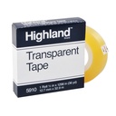 Transparent Tape, 1/2" x 1296" Per Roll, 1" Core, 12 Rolls