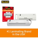 100ct Letter Size Scotch Thermal Laminating Pouches