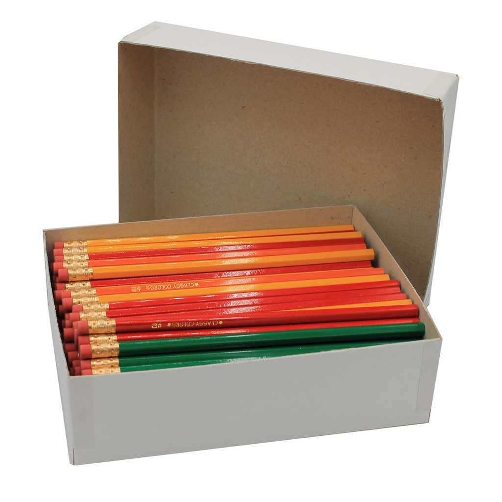 144ct Classy Colors No 2 Pencils