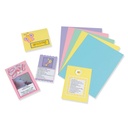 100ct 8.5x11 Pastel Colors Card Stock