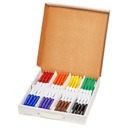 Washable Art Markers, Bullet Tip - 8 Colors (12 ea) - Master Pack