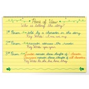 24x16 1 inch Ruled Colored Chart Tablet