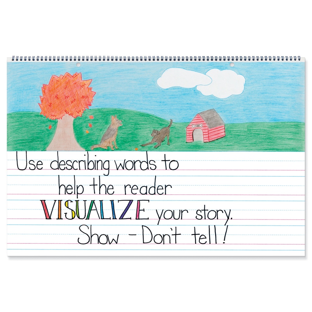 25sht Picture Story Chart Tablet 24 x 16 Inch