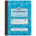 Blue Dual Ruled Composition Book
