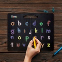 Double-Sided Magnetic Drawing Board Alphabet Letter and Freestyle