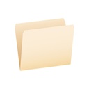 100ct Straight Cut Manila File Folders  Box