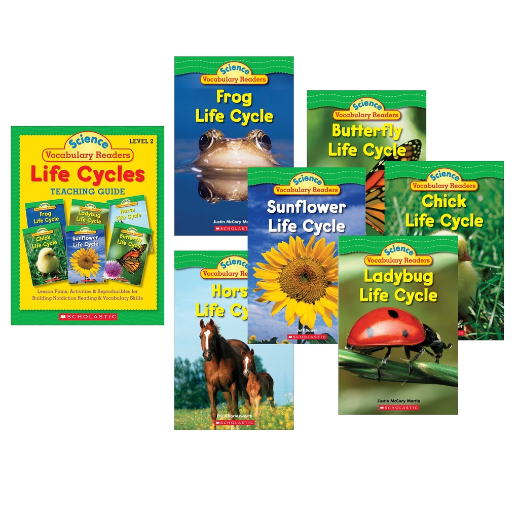 Life Cycles Vocabulary Readers