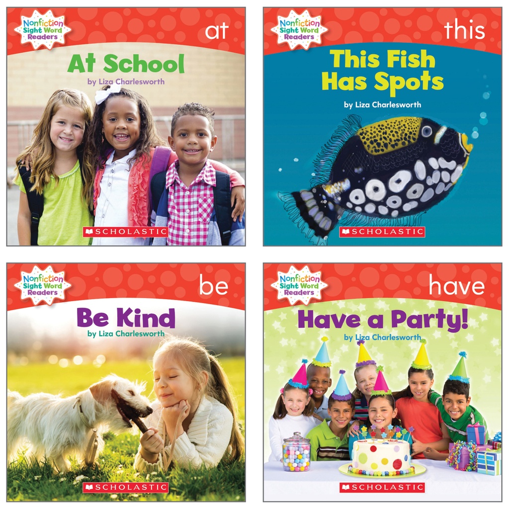 Non Fiction Sight Word Readers Student Pack Level A