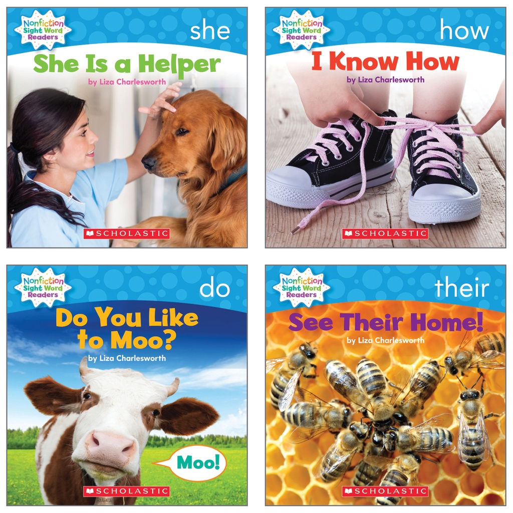 Non Fiction Sight Word Readers Student Pack Level B