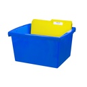 Small Classroom Storage Bin Blue Each