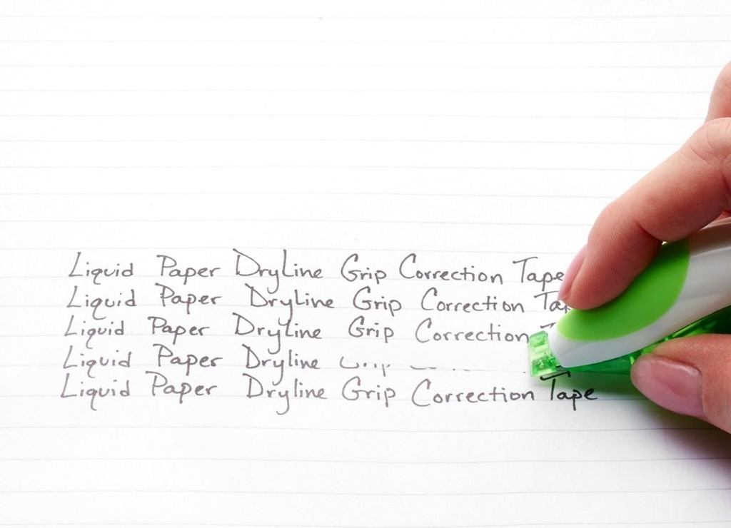 Liquid Paper DryLine Grip Correction Tape