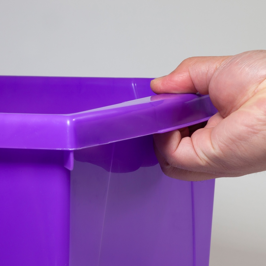 Small Classroom Storage Bin Purple Each